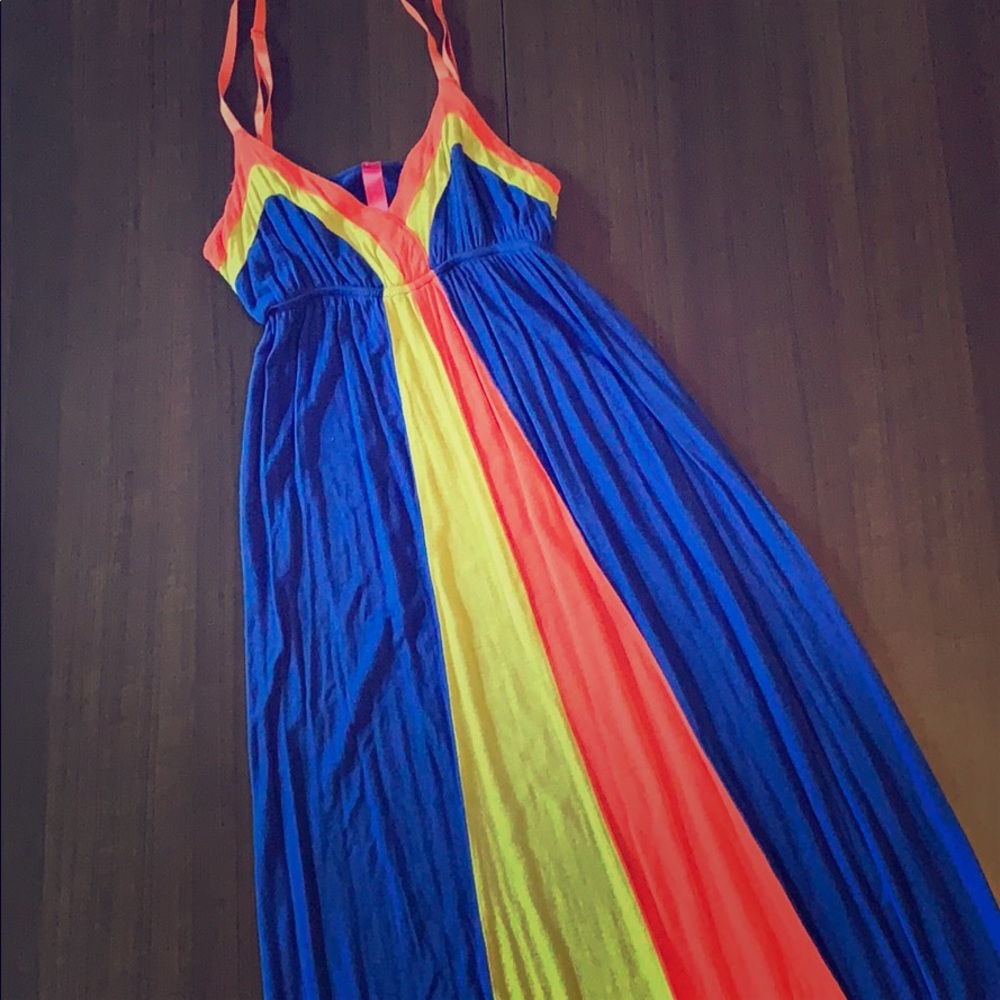 Bright Colored Maxi Dress